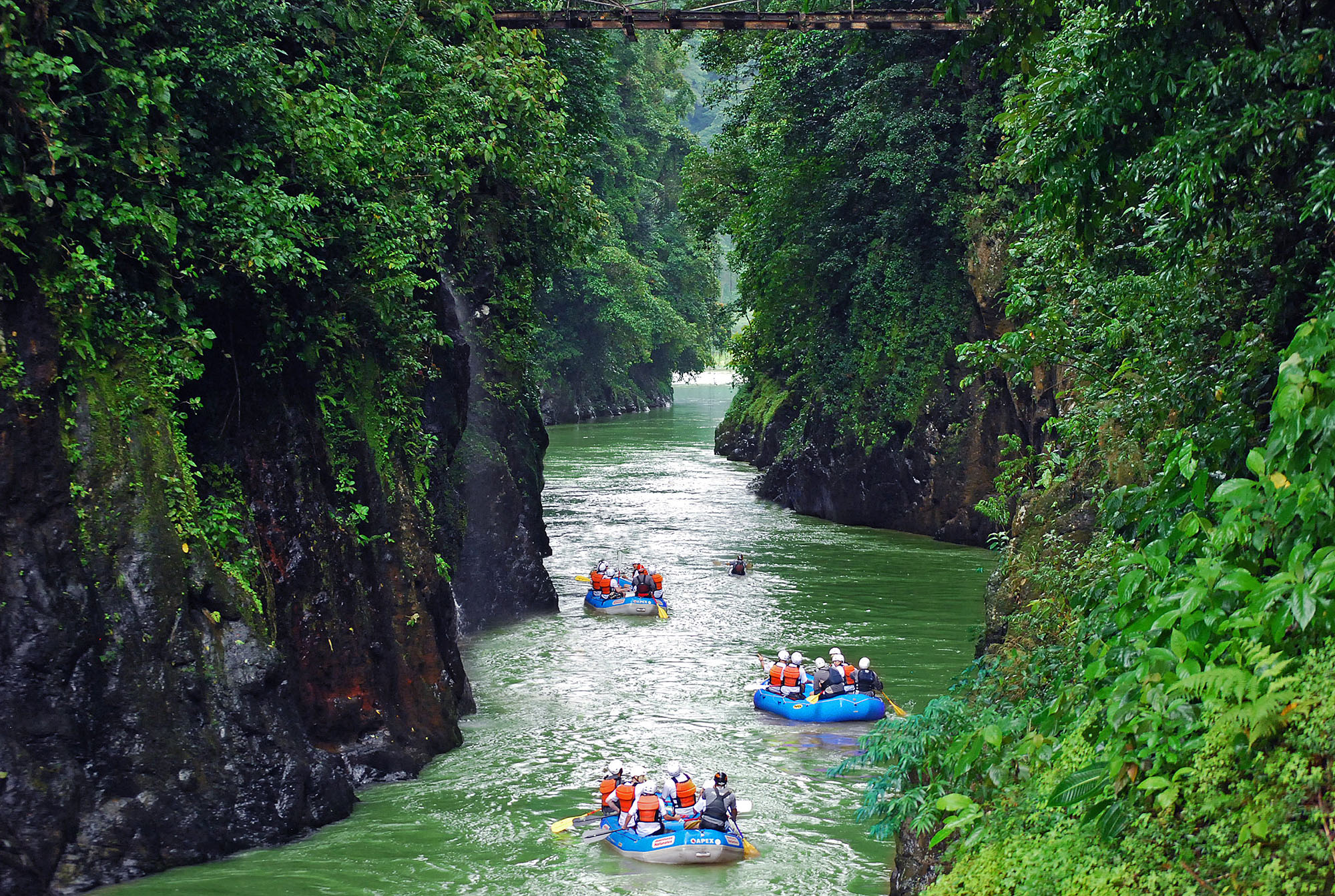 rafting à Pacuare