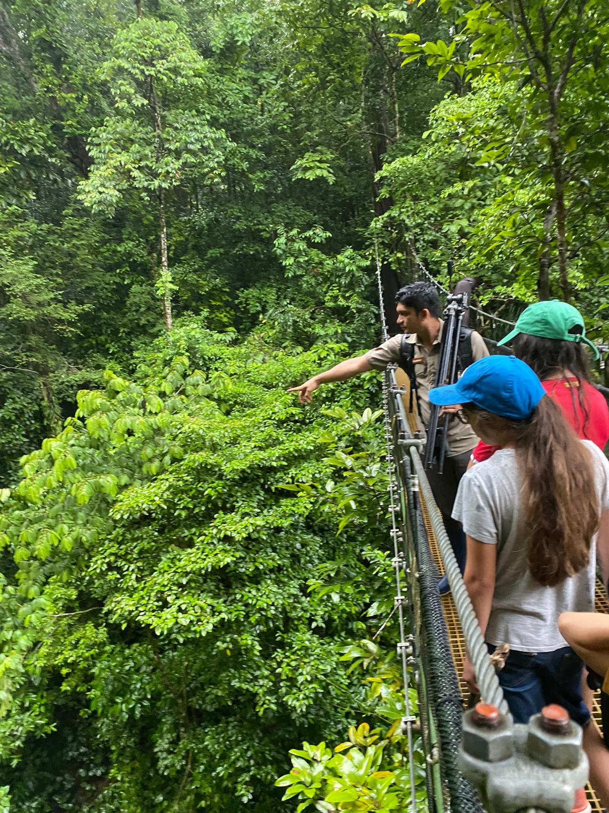 guided tour of the Arenal suspension bridges
