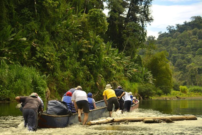 route vers le village yorkin