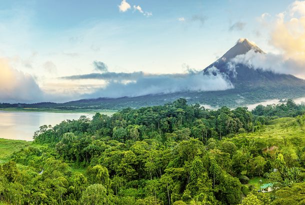 itinéraire costa rica avec le volcan arenal et des plages