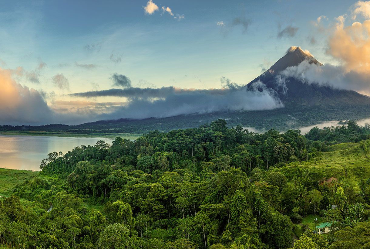 itinéraire costa rica avec le volcan arenal et des plages